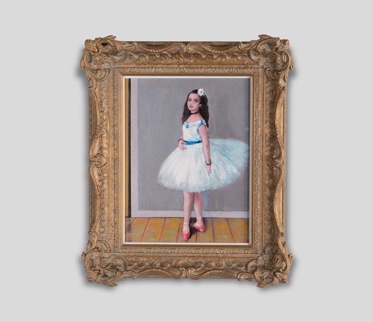 The Little Ballerina In The Style Of P.A. Renoir | John Myatt | Castle ...