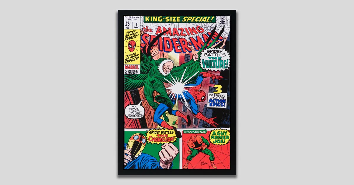 SpiderMan Annual King Size Special 7 John Romita Castle Fine Art