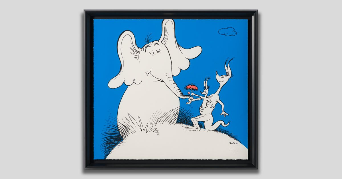 Horton - 60th Anniversary | Dr. Seuss | Castle Fine Art