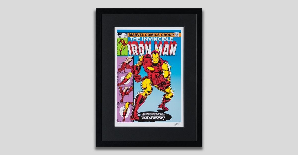 Original Giclee popular Art Print 'I Am Iron Man' - 24