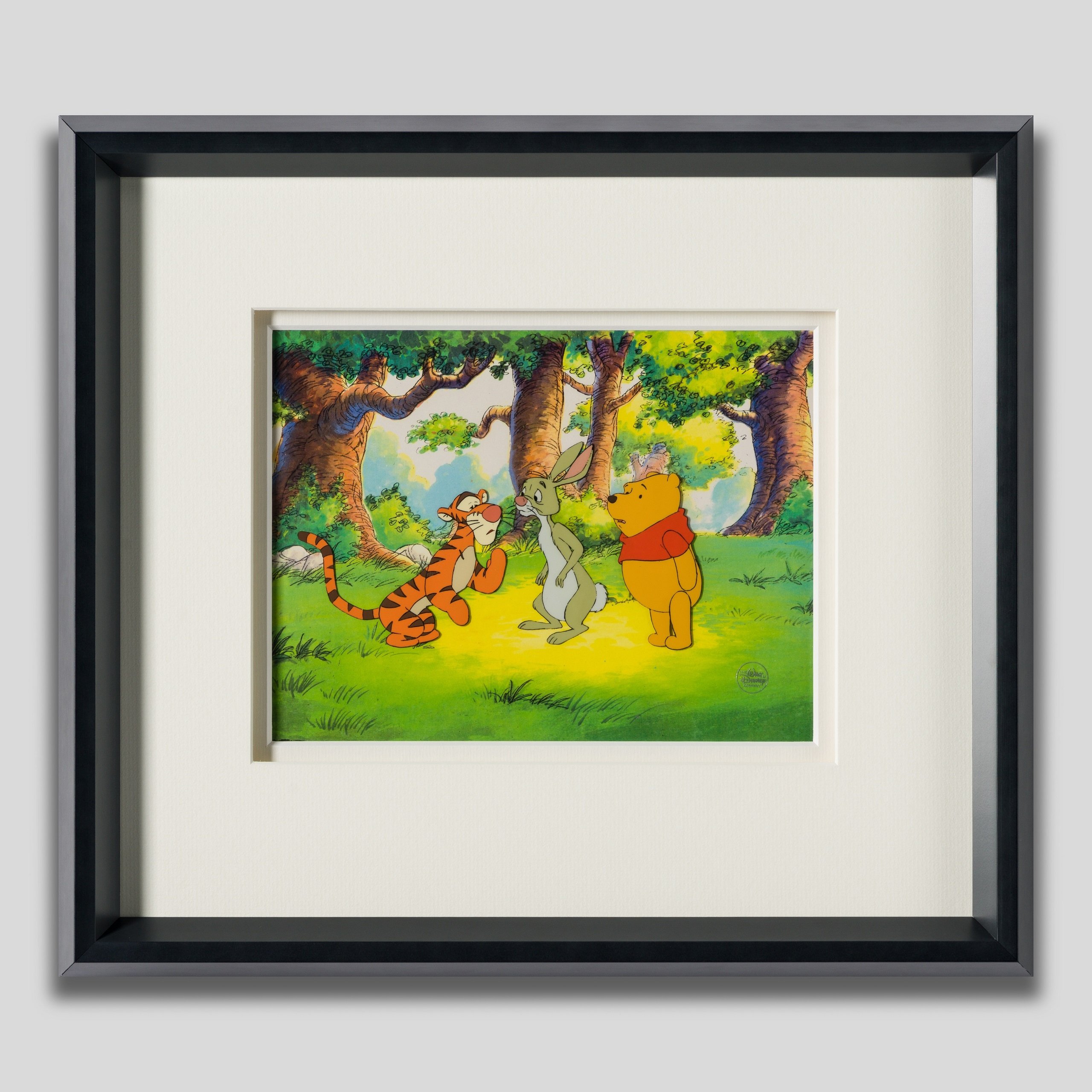 Winnie the Pooh, Rabbit & Tigger OPC | Disney Vintage | Castle Fine Art