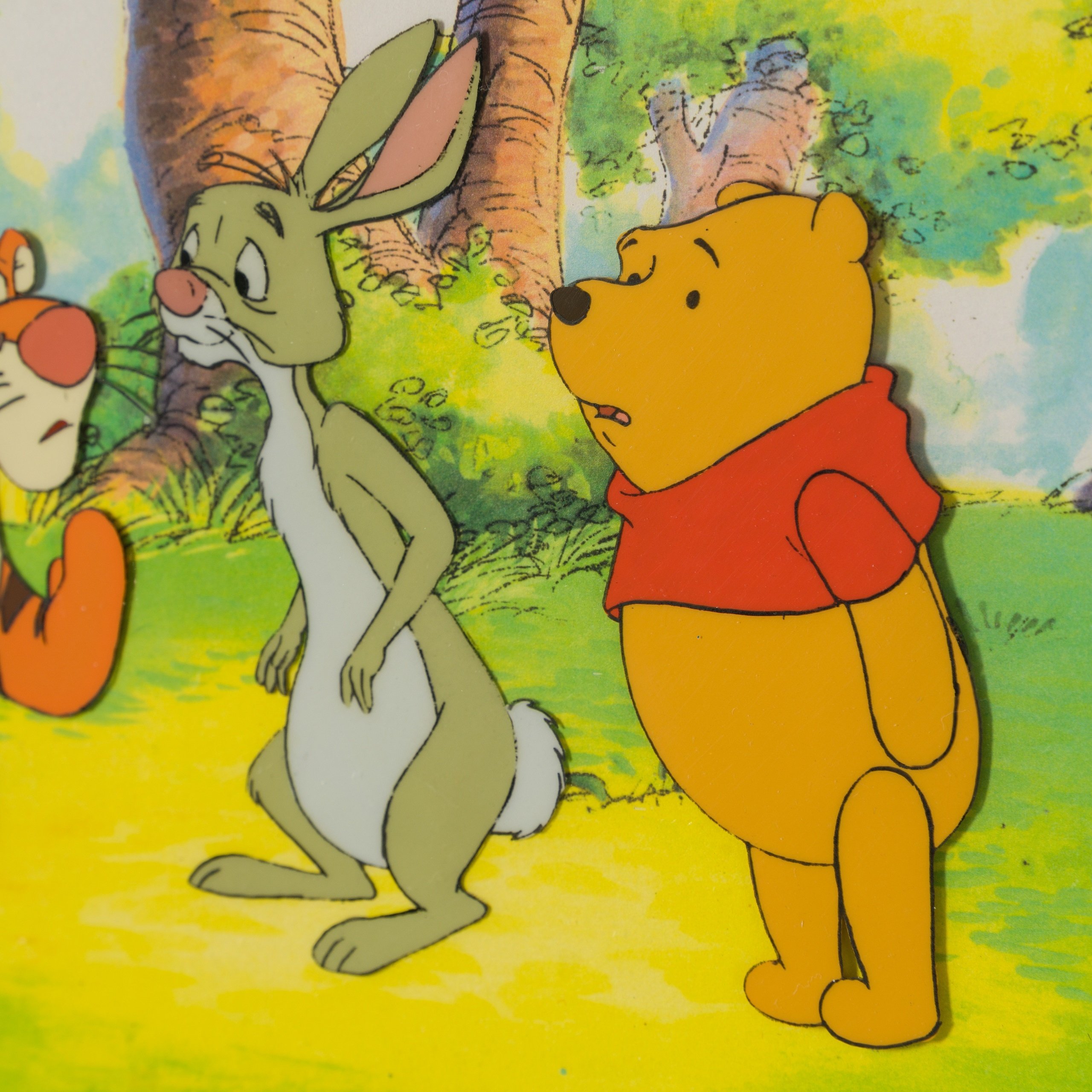 Winnie the Pooh, Rabbit & Tigger OPC | Disney Vintage | Castle Fine Art