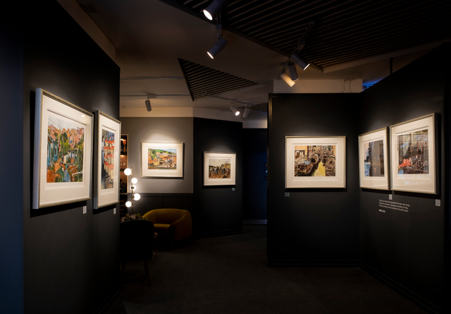 Bob Dylan s art   The Asia Series and The Brazil Series   at the Editions exhibition at Castle Fine Art, ICC 