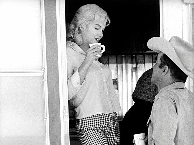 Marilyn with Montgomery Clift resize 