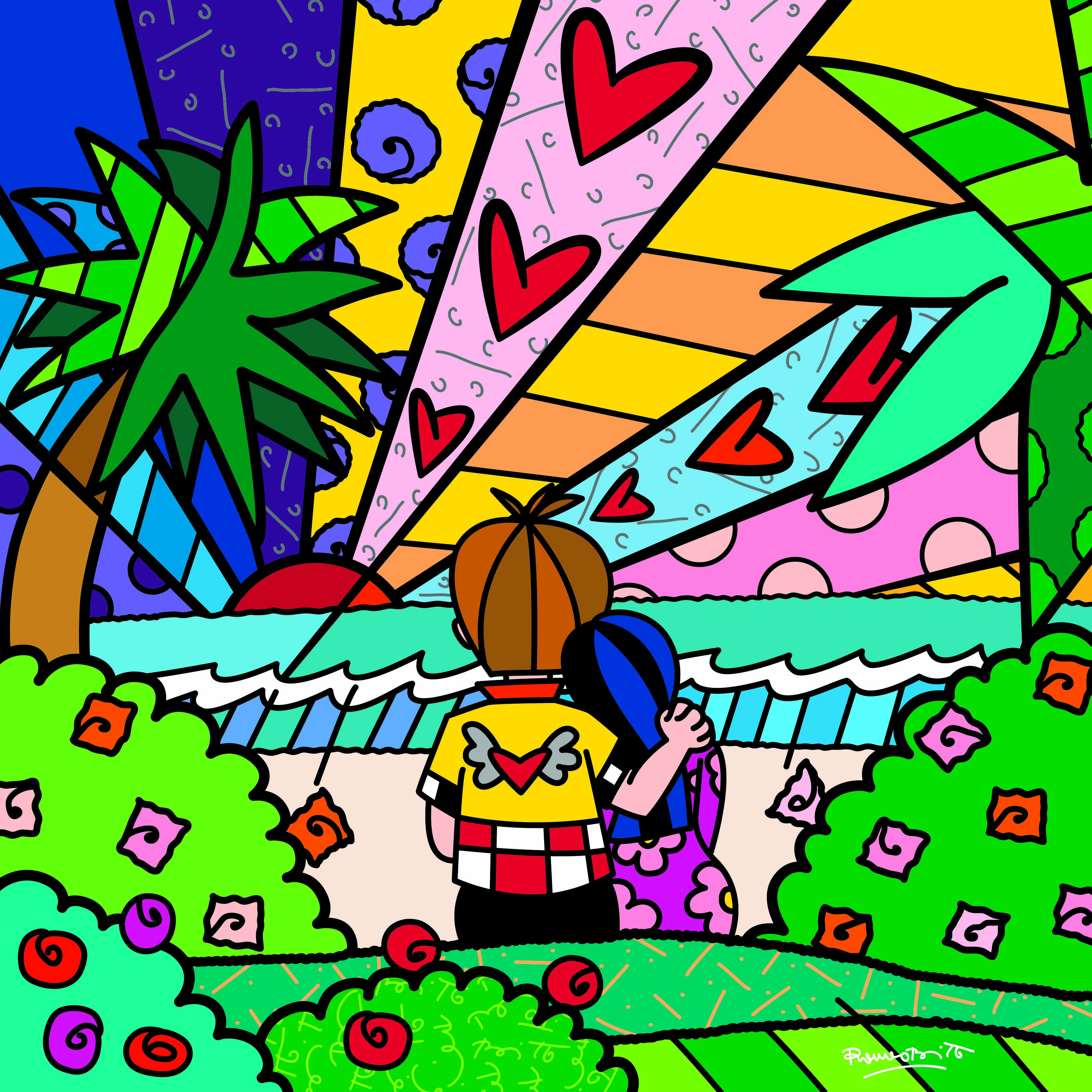 Tomorrow (Ed No.135) Romero Britto Castle Fine Art