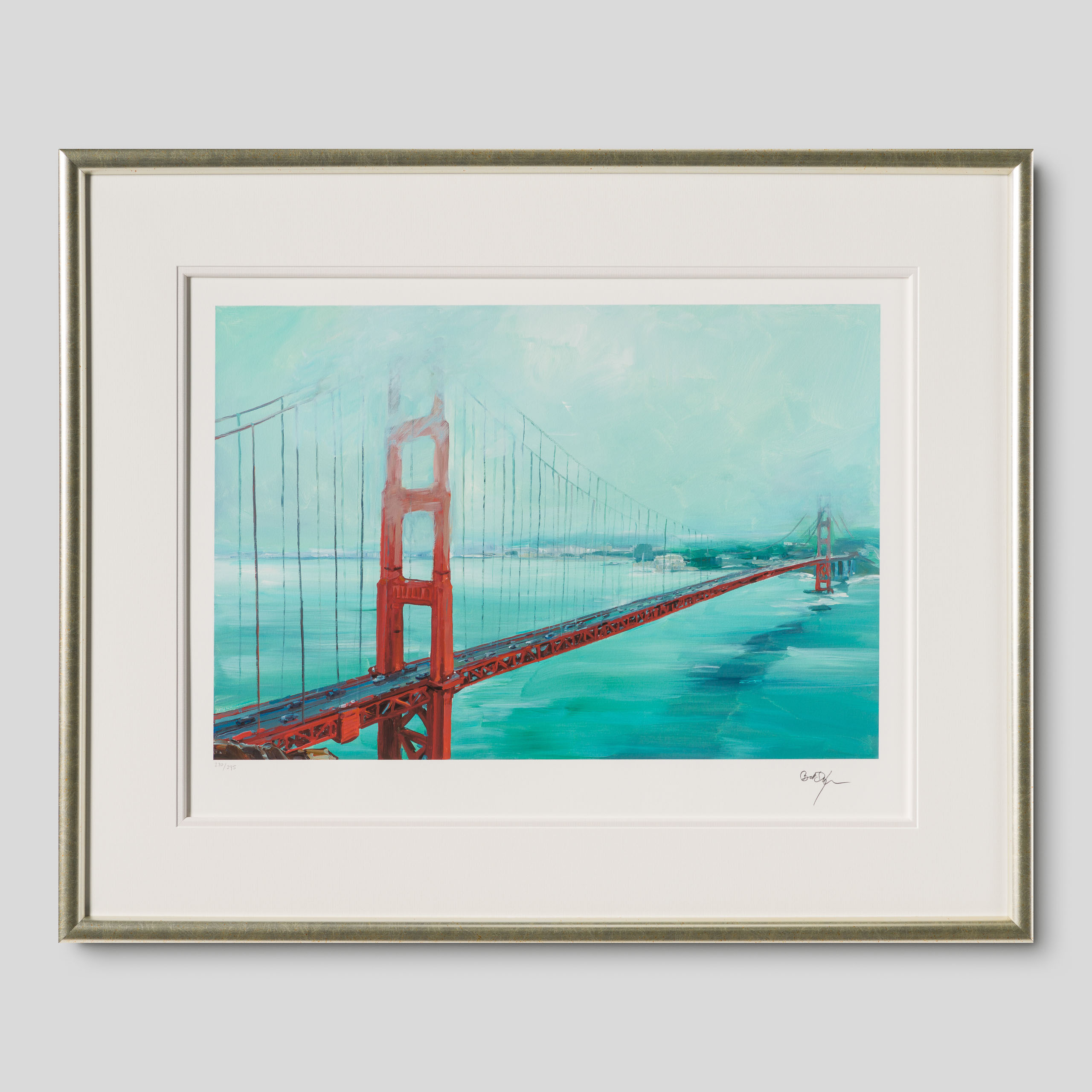 Golden Gate Bridge | Bob Dylan | Castle Fine Art