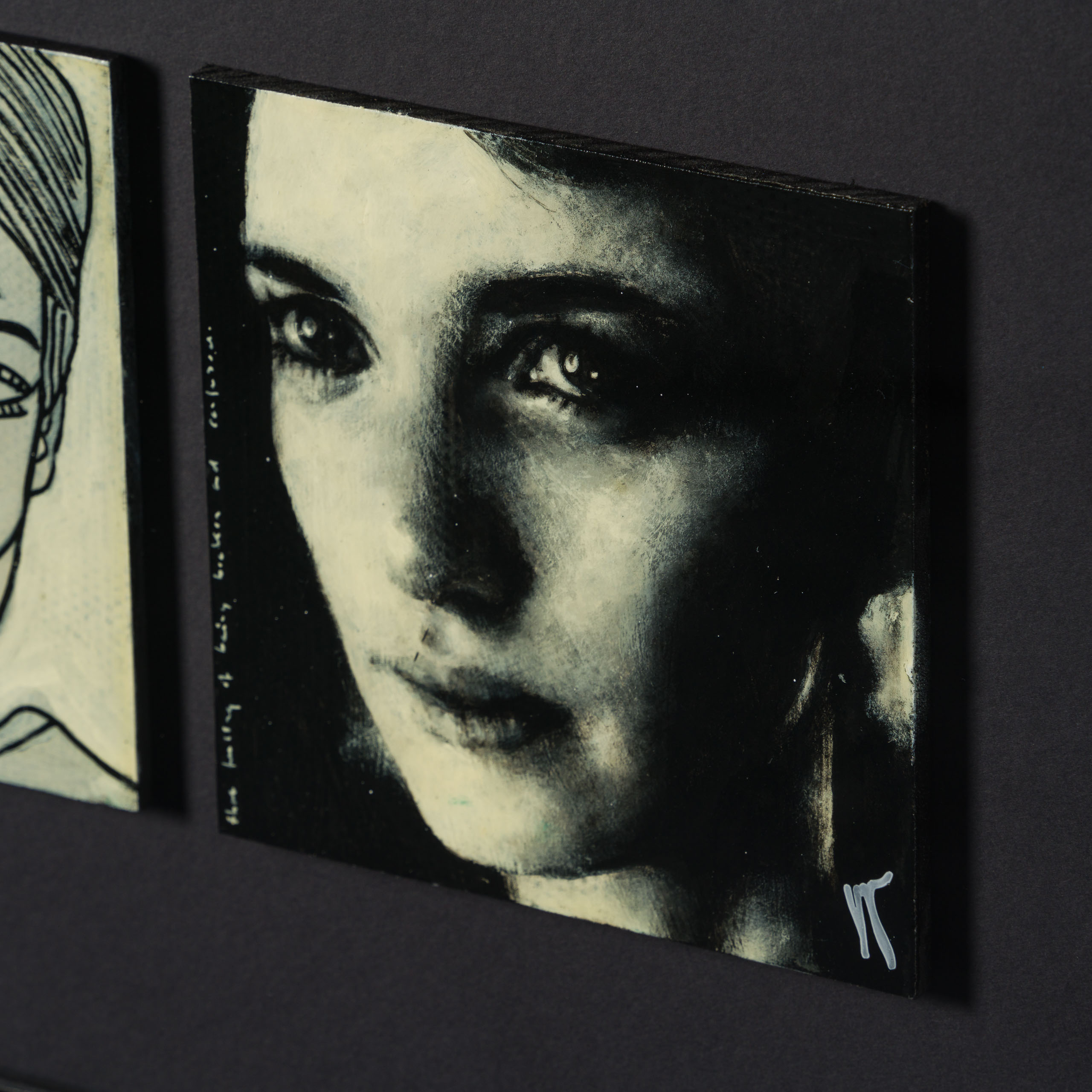 Winona Ryder (Diptych) | Jon Jones | Castle Fine Art