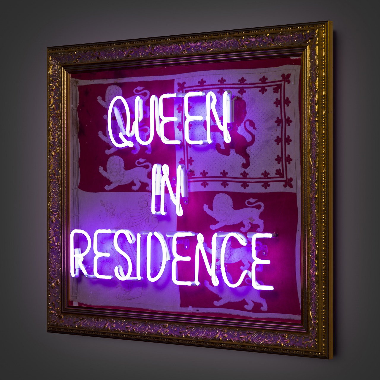 Queen In Residence 196 Illuminati Neon Castle Fine Art