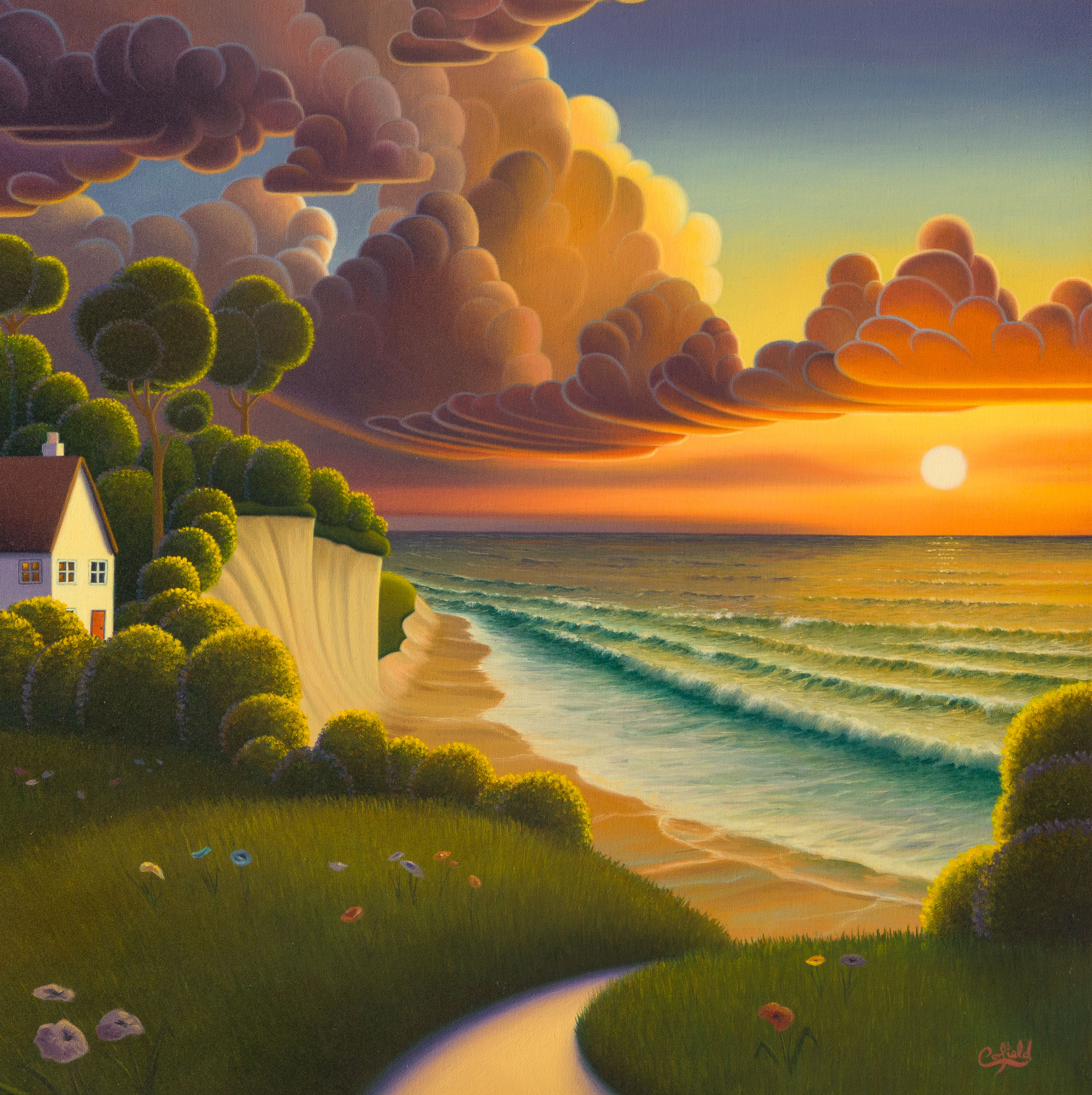 Path To The Beach | Paul Corfield | Castle Fine Art