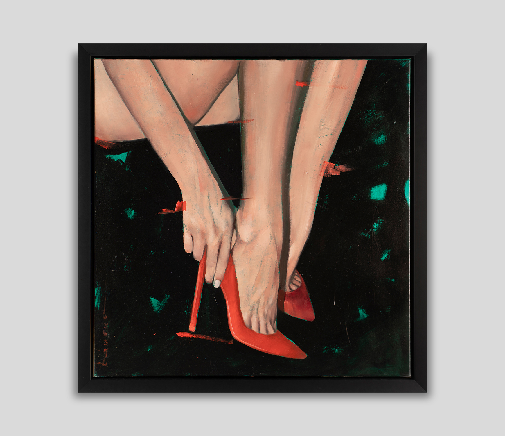 Red Louboutin | Pascale Taurua | Castle Fine Art