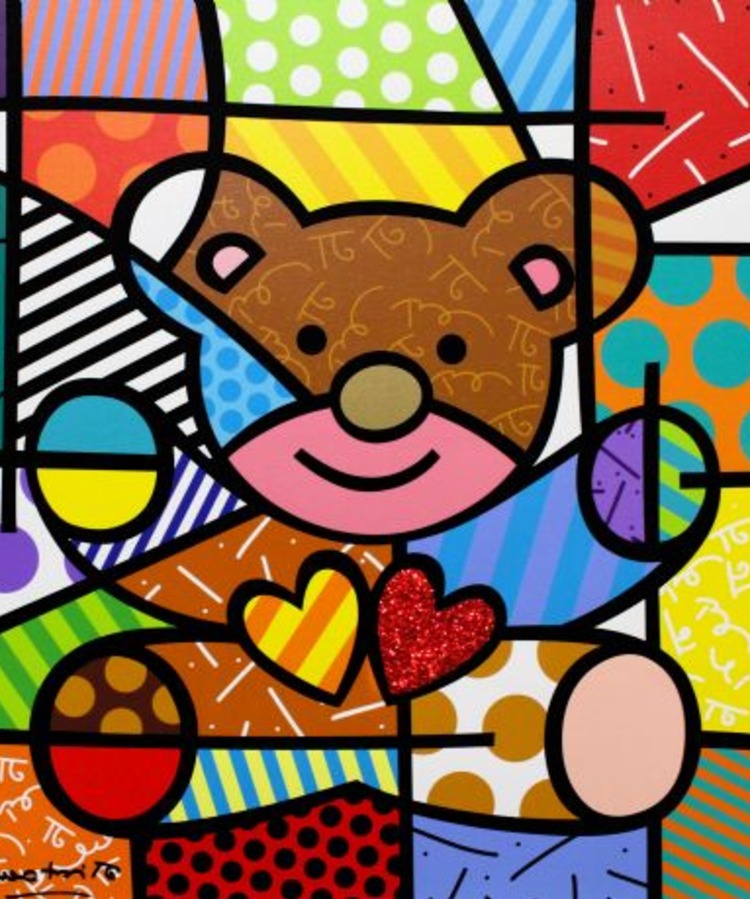 A vibrant collection of Pop artworks | Romero Britto | Castle Fine Art