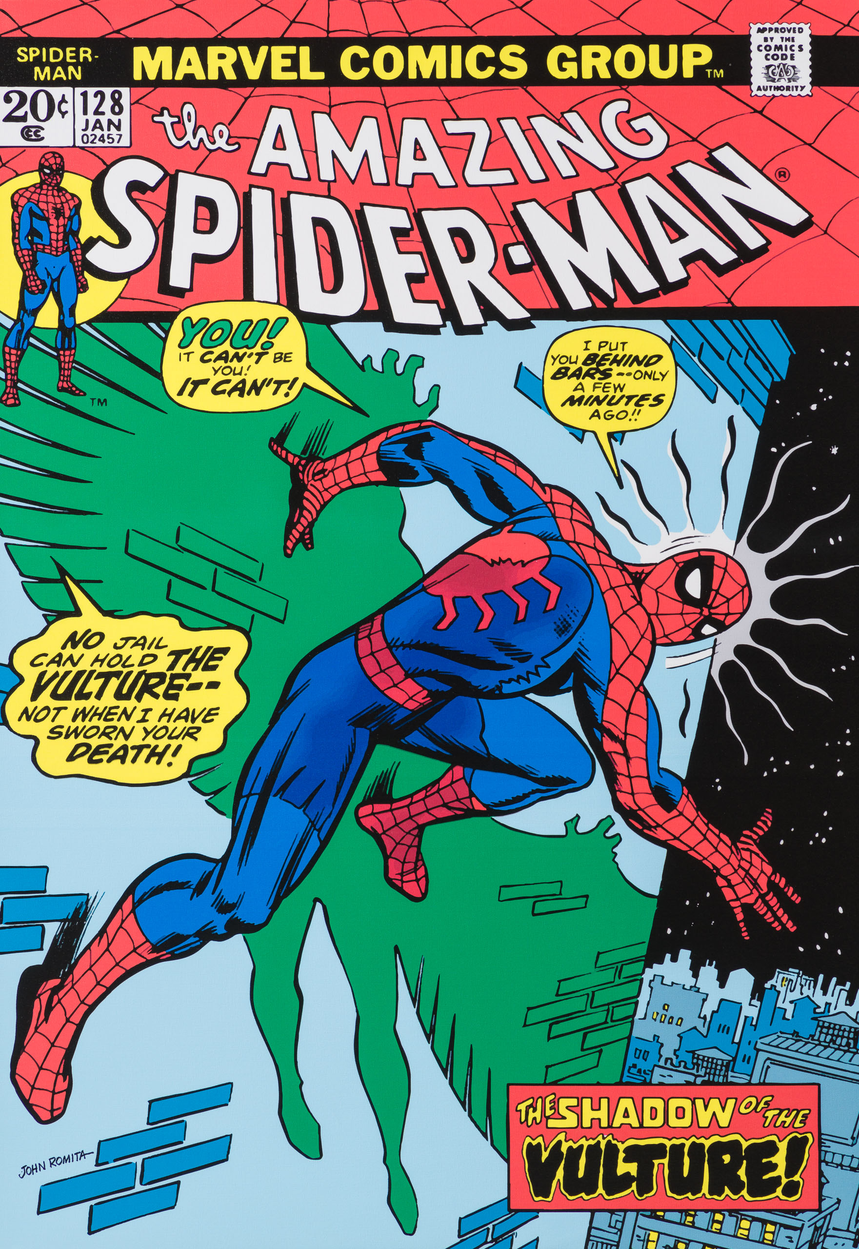 Amazing Spider-Man #128 | John Romita | Castle Fine Art