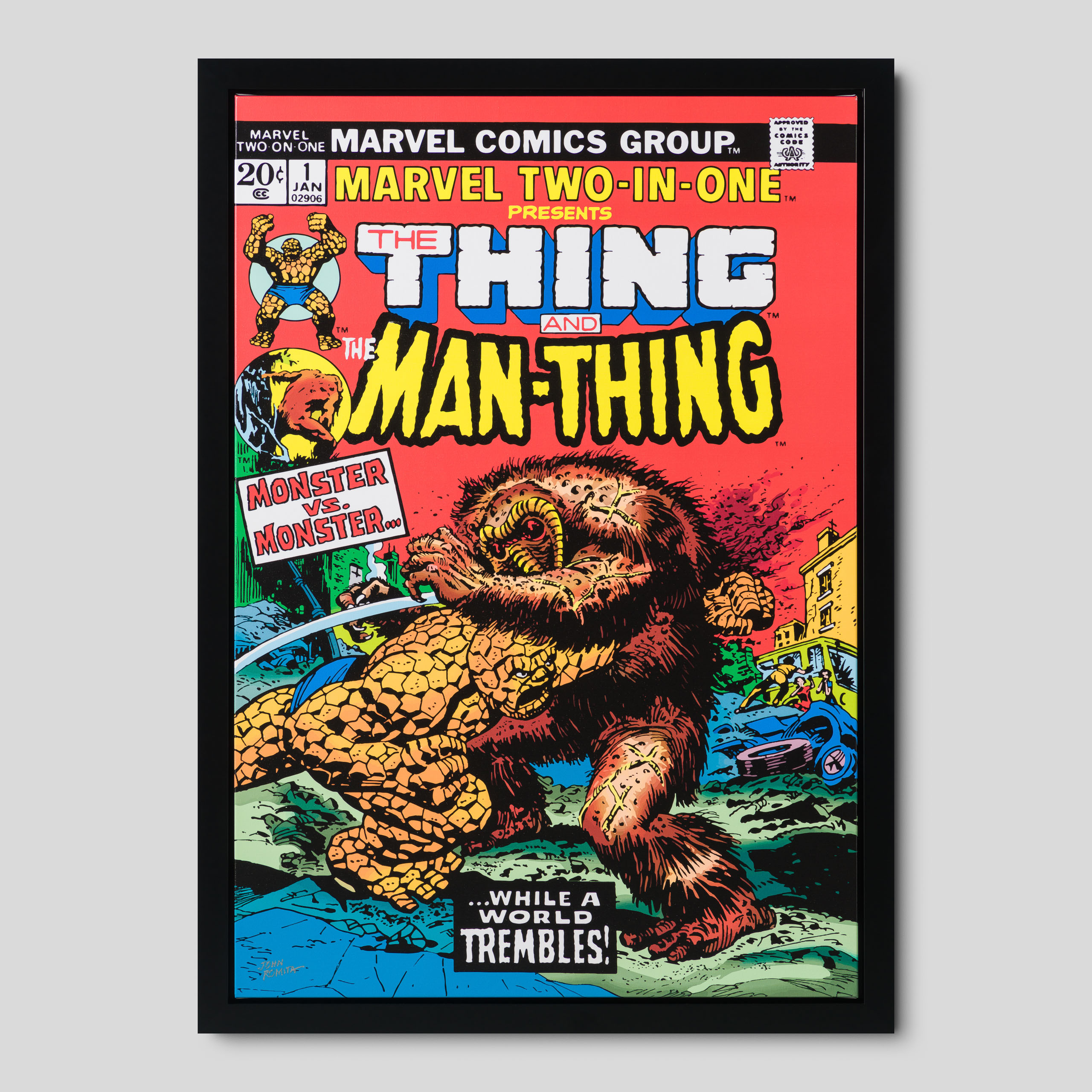 marvel-two-in-one-1-the-thing-and-man-thing-john-romita-castle