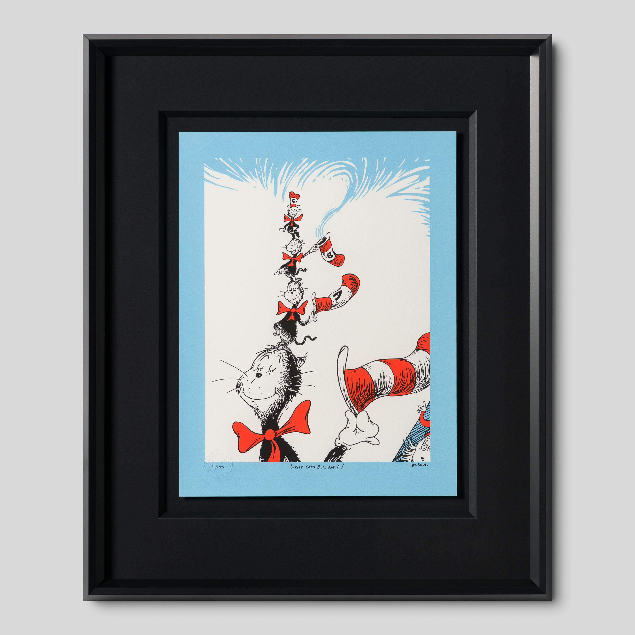 Little Cats B, C and A | Dr. Seuss | Castle Fine Art