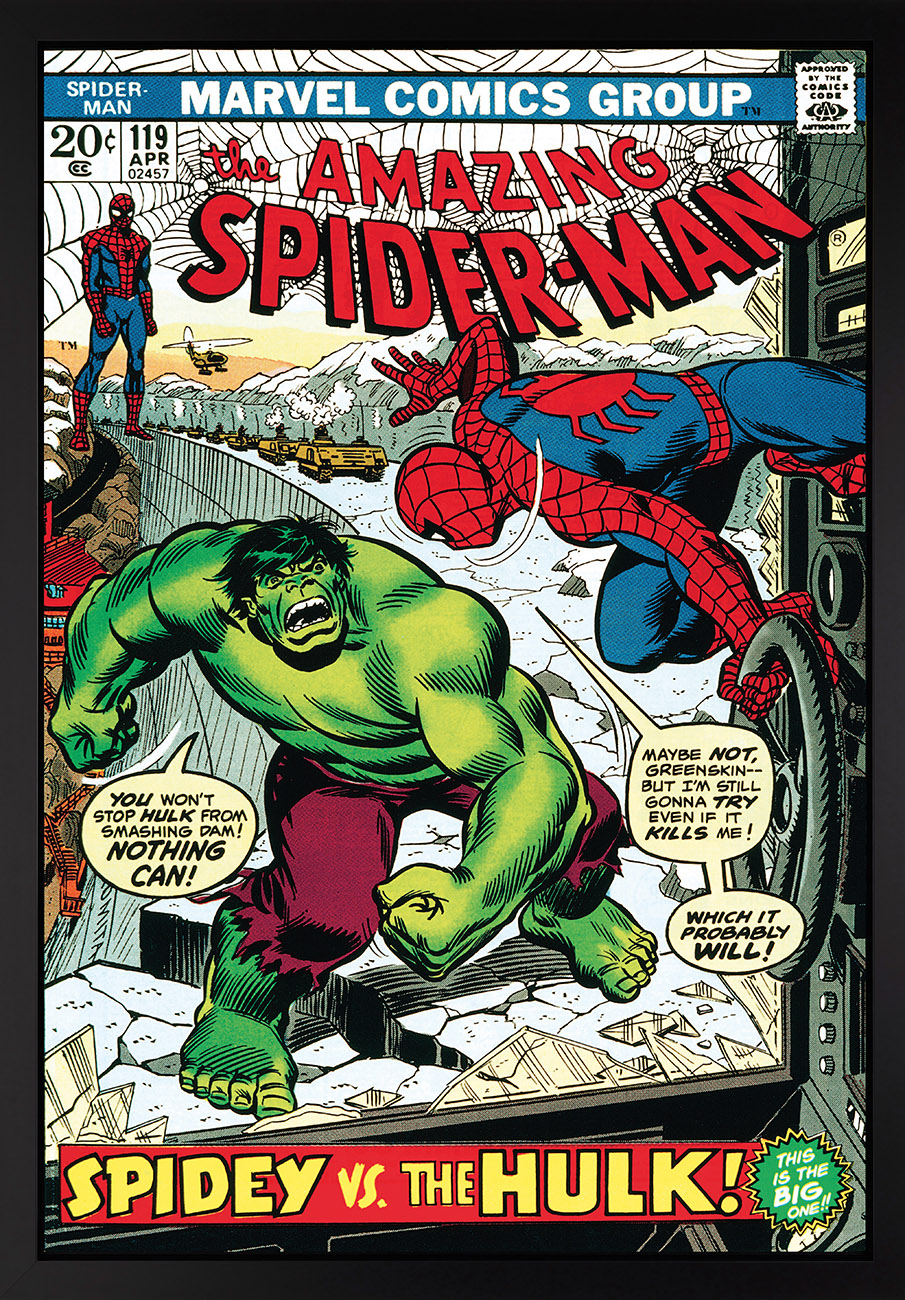 The Amazing Spider-Man #119 - Spidy vs The Hulk! | Marvel | Castle Fine Art