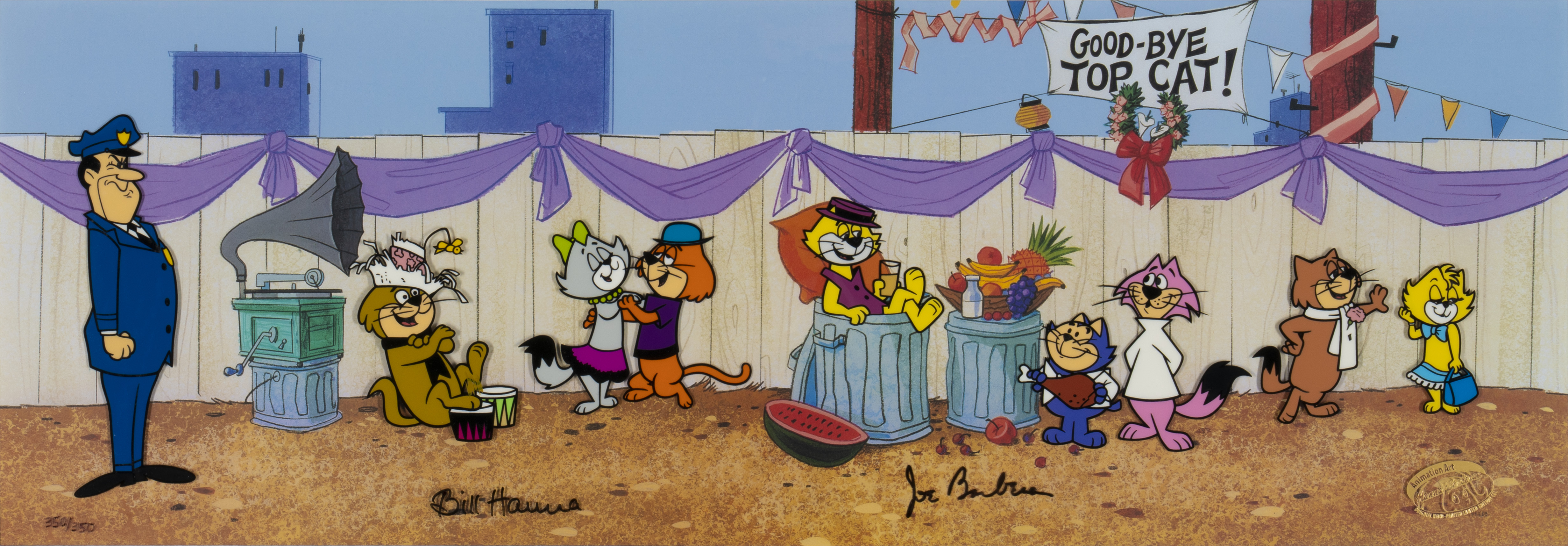 The Most Effectual Top Cat Hanna Barbera Castle Fine Art
