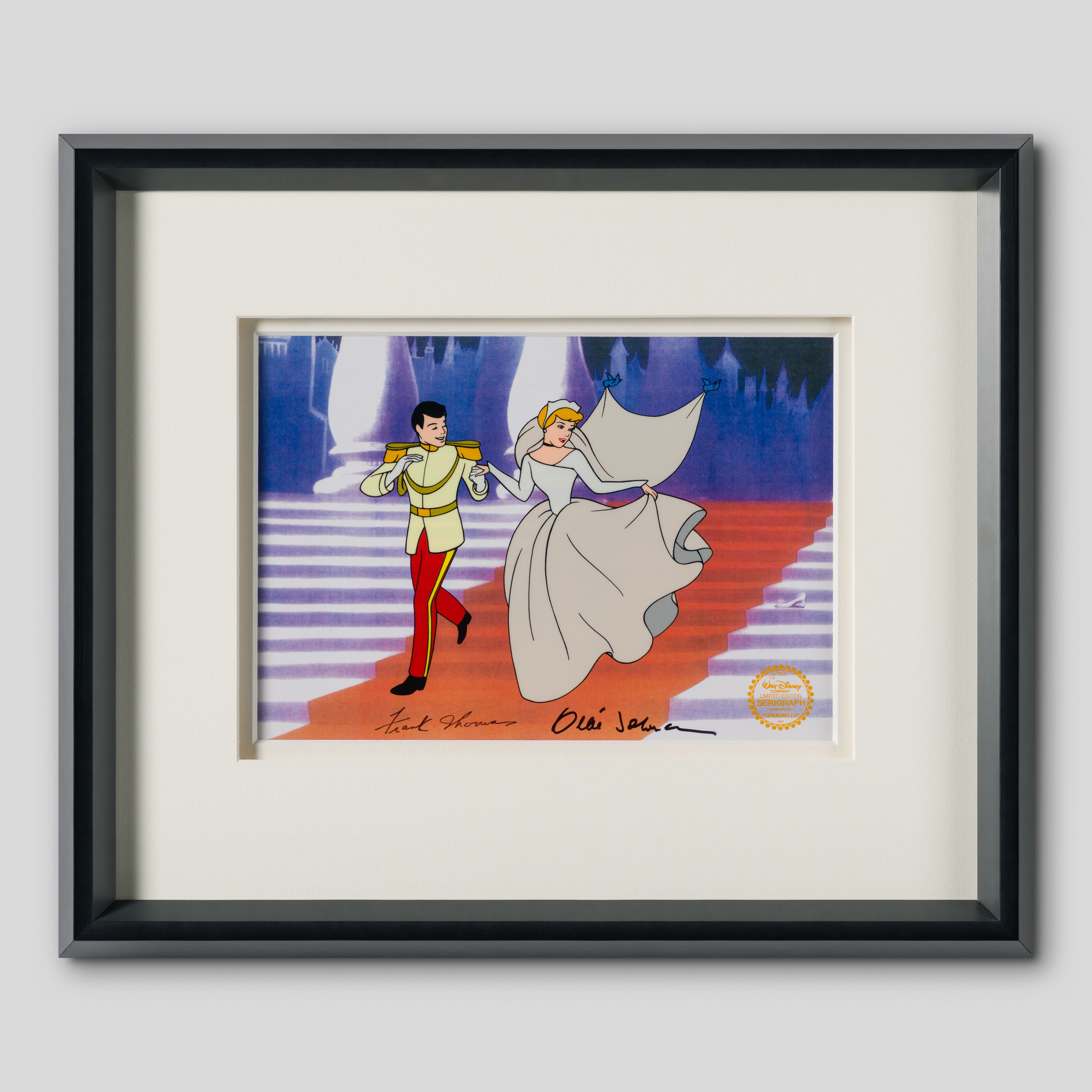 Cinderella & Prince Charming (7) Sericel | Disney Vintage | Castle Fine Art