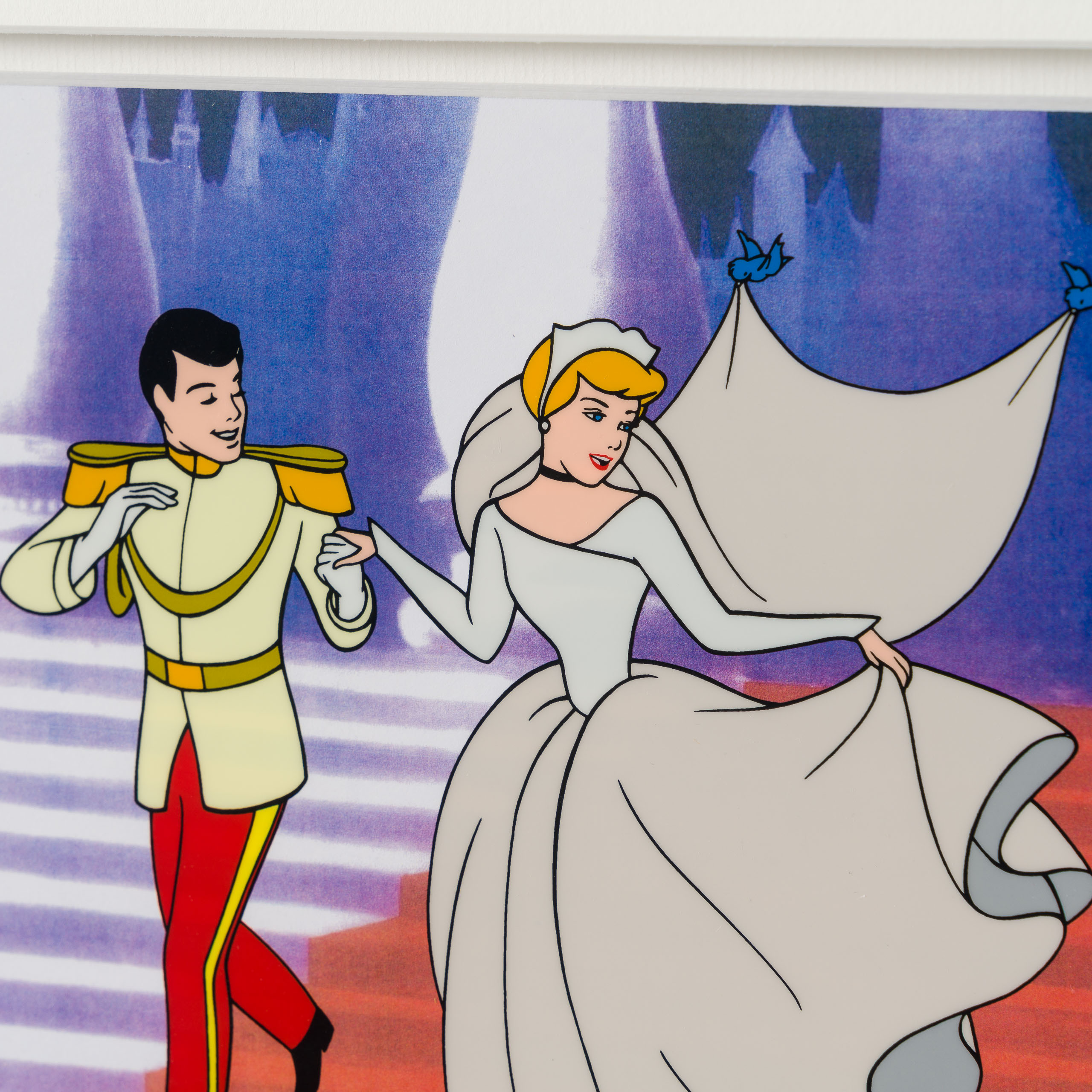 Cinderella & Prince Charming (7) Sericel | Disney Vintage | Castle Fine Art