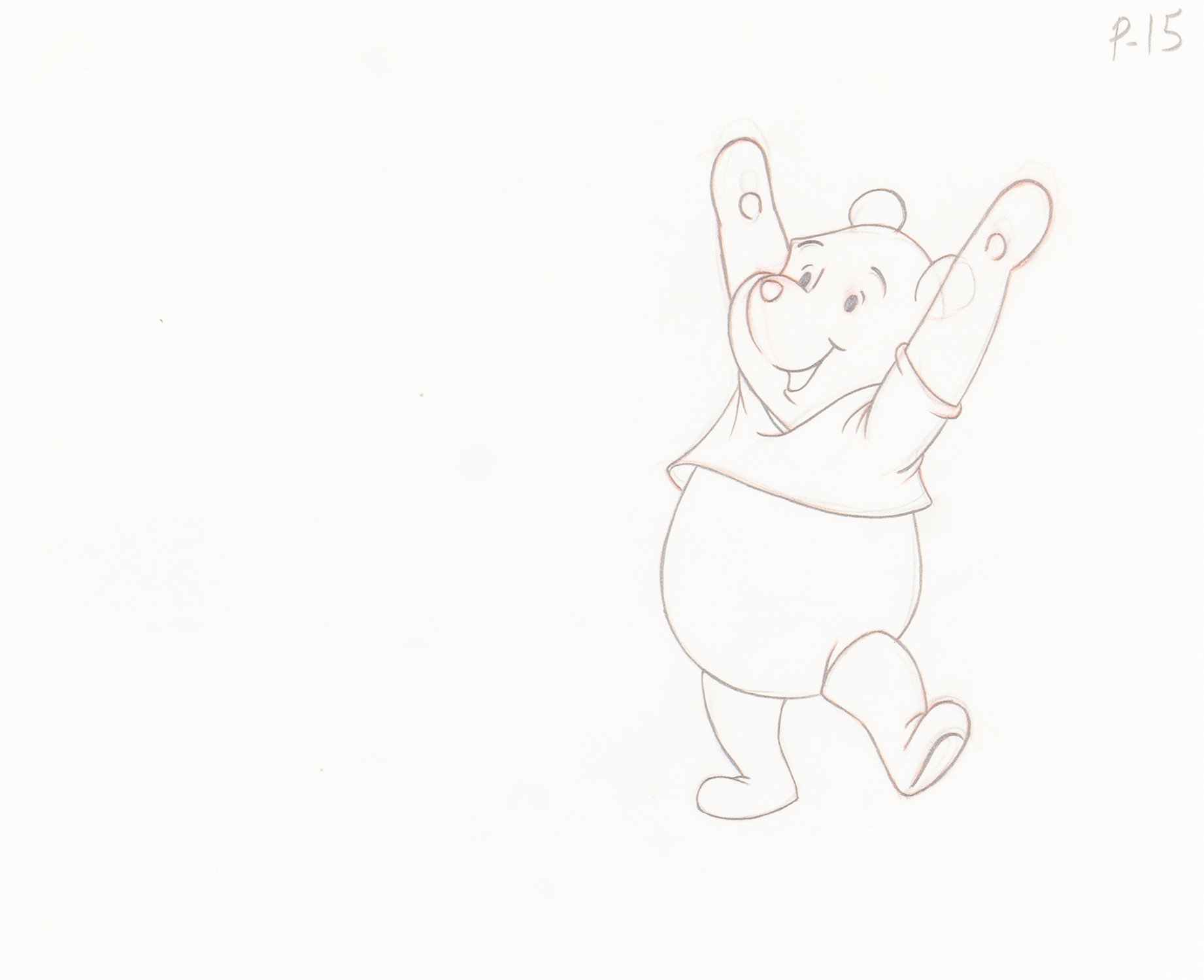 Winnie The Pooh #P15 OPD | Disney Vintage | Castle Fine Art