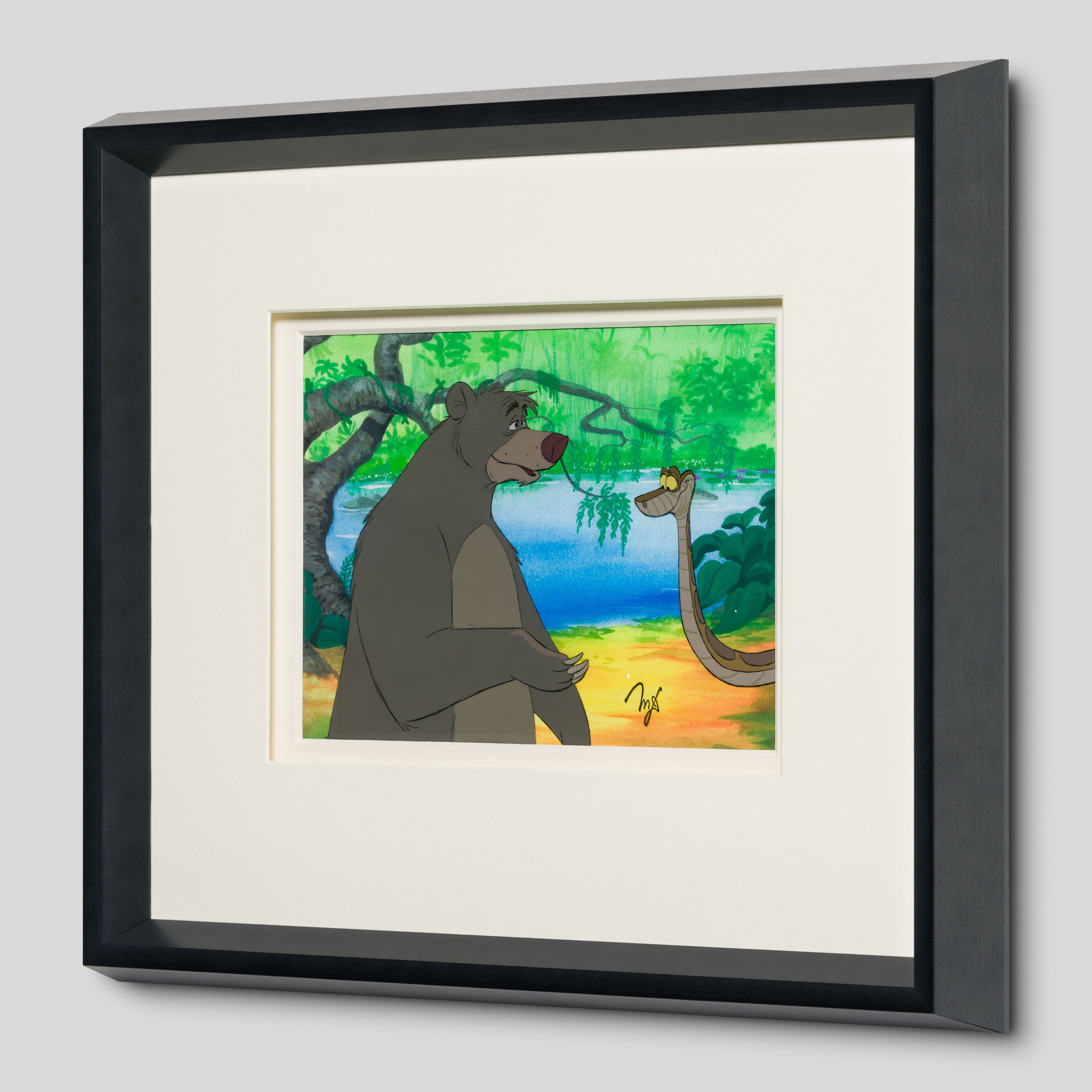 The Jungle Book: Baloo And Kaa Original Production Cel (1967) | Disney ...