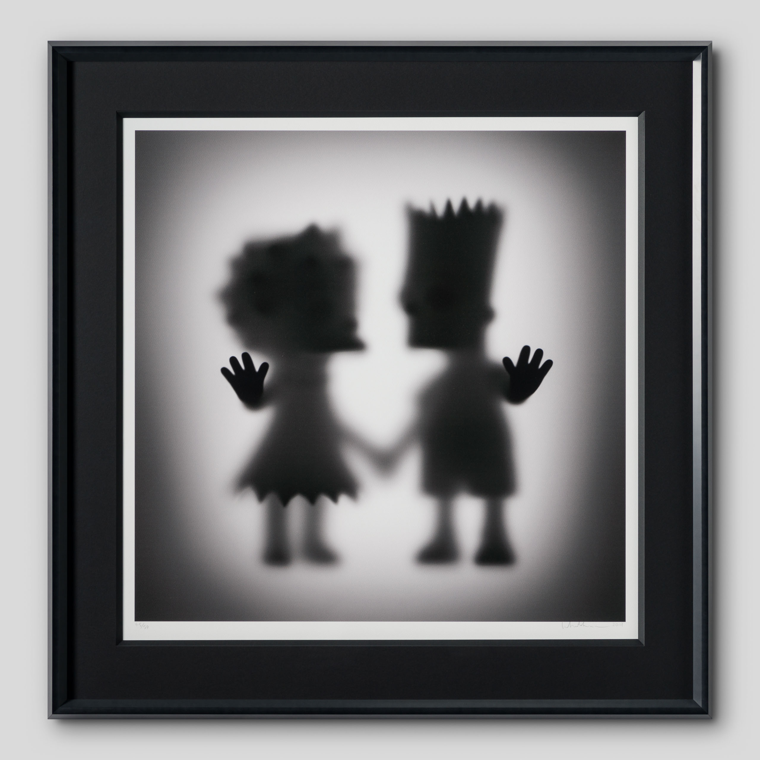 Gone Bart and Lisa - Large | Whatshisname | Castle Fine Art